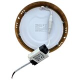  LED plafonsko svetlo RING LED/12W/230V 4200K prečnik 16 cm braon | Eponuda.com