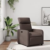 vidaXL naslanjač rjavo umetno usnje | Shoptok.si