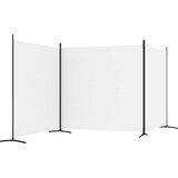 Sobna pregrada s 3 panela bijela 525 x 180 cm od tkanine | Eponuda.ba