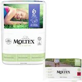 Moltex Pelene Pure&Nature 6, 13-18 kg, 21/1+ Vlažne maramice, 60 komada Cene