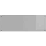 vidaXL Zaščita za kuhinjo 2 pcs Svetlo siva 110 x 40 cm kaljeno steklo | Shoptok.si