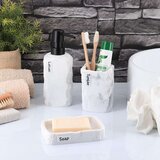 Tendance dozator za sapun paola 400 ml sa feketom kamena, poliresin, bijeli | Eponuda.ba