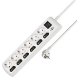 BRENNNESTUHL Kabal produžni 3x1.5mm 2m 6-izlaza sa prekidačima 1153110126 | Eponuda.ba