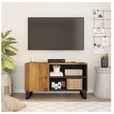  TV ormarić 80 x 33 x 46 masivno drvo manga i konstruirano drvo | shoptok.hr