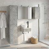  Set namještaja za kupaonicu 5 kom. Betonska siva | shoptok.hr