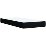  Krevet s oprugama i madracem crni 100 x 200 cm od tkanine | shoptok.hr