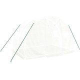  Staklenik s čeličnim okvirom bijeli 6 m² 3 x 2 x 2 m | shoptok.hr