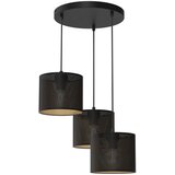  Luster na sajli LOFT SHADE 3xE27/60W/230V crna/zlatna | Eponuda.com
