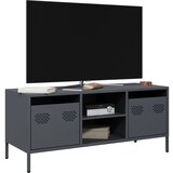 vidaXL TV omarica antracitna 101,5x39x43,5 cm hladno valjano jeklo Cene