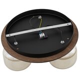  Plafonsko svetlo SALVIA 3xE14/10W/230V prečnik 40 cm braon/dimljeno braon | Eponuda.com