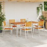  Vrtna stolica 6 pcs Prirodna nafta Čvrsto drvo akacije | Eponuda.com