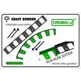 Grass border Graničnik - Ivičnjak set za travu/ malč/ kamen - 5m sa 16 klinova -5cm Visine | ePonuda.com