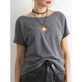 BASIC Feel Good T-shirt-RV-TS-4662.37P-dark grey | Shoptok.si
