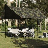 vidaXL Cerada za kampiranje maskirna 462x306x211 cm vodootporna | shoptok.hr