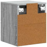  Stenski nočni omarici s predalom Siva Sonoma 34,5 x 33 x 40 cm, (5000233383) | Shoptok.si