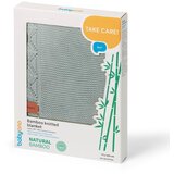 BabyOno Pletena bambus dekica s volanom 75x100 cm, mint | shoptok.hr