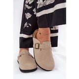 Big Star Suede Ladies Clogs With Buckle | ePonuda.com