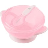 Kikka Boo Činija sa vakumom i kašičicom Feedy Pink ( KKB40152 ) Cene