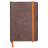  Notes A6, Rhodiarama soft, s gumicom, diktando crte, smeđi | shoptok.hr