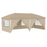  Rastezljivi šator za zabave 575 x 288 x 245 cm Krem | shoptok.hr