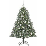  Umjetno božićno drvce Zelena 180 cm PVC, Plastika i Čelik | shoptok.hr