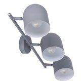 Candellux Lighting Svijetlo plava stropna svjetiljka s metalnim sjenilom 55x10 cm Azuro – | shoptok.hr