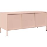 TV ormarić ružičasti 101 5 x 39 x 43 5 cm hladno valjani čelik | shoptok.hr