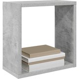  Kockaste zidne police 6 kom siva boja betona 30 x 15 x 30 cm | Eponuda.com