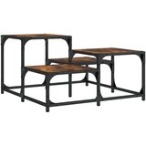  Stolić za kavu boja hrasta 68x68x40 cm konstruirano drvo | shoptok.hr