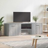TV ormarić siva boja hrasta 120 x 34 x 37 cm konstruirano drvo | shoptok.hr