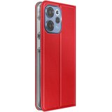AVIZAR Etui Oppo Reno 15F / 15 FS rebrastim učinkom, prostorom kartice in stojala, Rdeča, (5000273894) | Shoptok.si