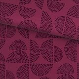 Novel POSTELJNINA 140/200 cm saten večbarvno, bordo | Shoptok.si