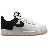Nike Modne superge Air Force 1 Low '07 LV8 White Black Metallic Silver Črna | Shoptok.si