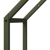  stojalo za drva olivno zelena 40x25x90 cm hladno valjano jeklo | Shoptok.si