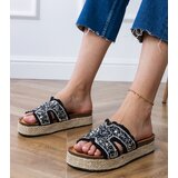 D/CEO Platform leopard sandals with straps Lagosa | shoptok.hr