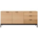 Bessagi Home komoda sebastian, barva hrasta | Shoptok.si