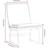  Počivalnik temno zelen 52x75x76 cm blago, (20957080) | Shoptok.si