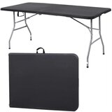 springos Ugostiteljski sklopivi stol 180 cm, crni | shoptok.hr