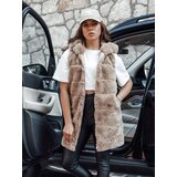 DStreet Kamizelka damska ASHTON kamelowa | ePonuda.com