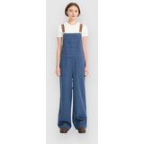 Volcom Full Cuts Bib Hlace z naramnicami iz džinsa harbor blue u