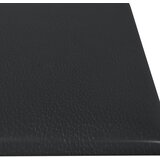  Zidna uzglavlja 12 pcs 60 x 15 cm Crna tkanina | Shoptok.si