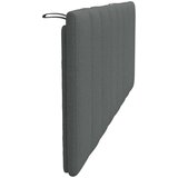 vidaXL Vzglavna stranica temno siva 140 cm blago | Shoptok.si