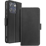 AVIZAR Preklopna Torbica za Motorola Edge 70 Fusion s Patina Efektom in Stojalom, Črna, (5000274933) | Shoptok.si