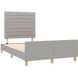  Okvir za krevet bez madraca svjetlosivi 120x190 cm od tkanine | shoptok.hr