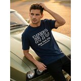 Sinsay Pamučna majica dugih rukava s natpisom | shoptok.hr