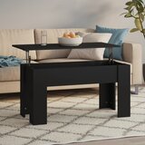  Stolić za kavu crni 101x49x52 cm od konstruiranog drva | Eponuda.com