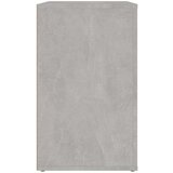  Noćni ormarić Siva boja betona 50x36x60cm od konstruiranog drva | shoptok.hr