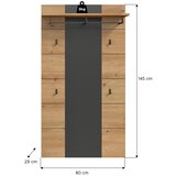 Livetastic GARDEROBNI PANEL | Shoptok.si
