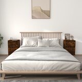  Nočne omarice 2 kosa dimljen hrast 40x35x70 cm Cene