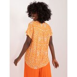 Sublevel Blouse-D73771M11171A-orange Cene